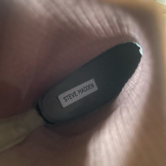 Steve Madden Women's Tackle Ankle Boots in Taupe Suede - Picture 8 of 8